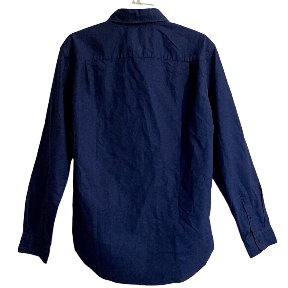 SOLD American Eagle Mens Medium Classic Fit Button Up Shirt Blue Oxford NWT C… - Picture 3 of 10